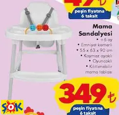 GOKİDY MAMA SANDALYESİ
